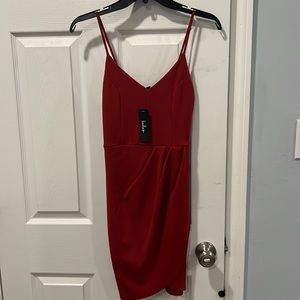Red dress from lulus